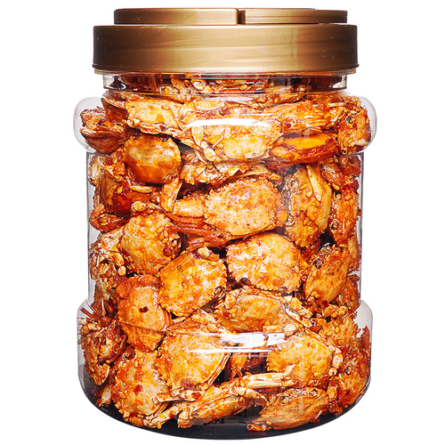 Instant Canned Cooked Seafood Casual Deep Sea Snack NEW Spicy Small Sea Crab