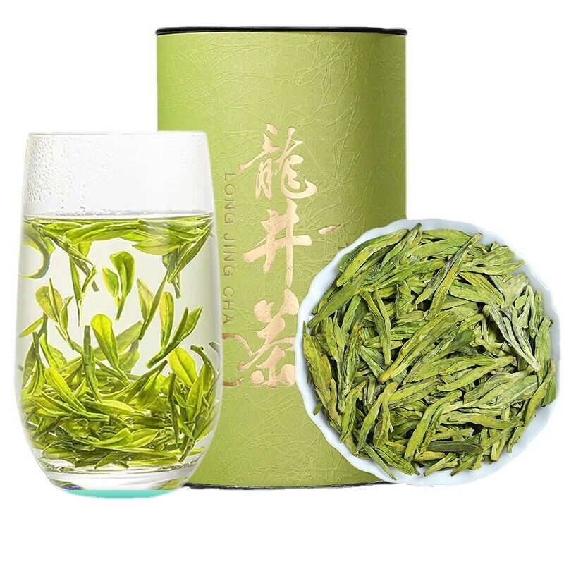 HelloYoung 2023 Dragon Well Chinese Green Tea Spring Fresh Dragon Well Gift Pack 250g