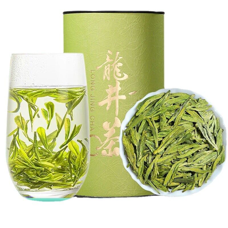 HelloYoung Dragon Well Chinese Green Tea Spring Fresh Dragon Well Gift Pack 250g