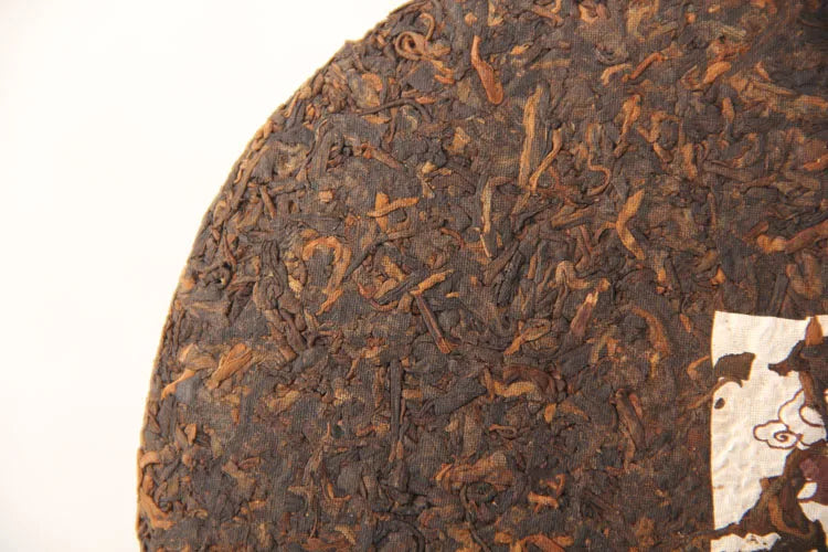 HelloYoung Menghai Early Spring Ripe Puer Nannuo Mountain Qizi Tea Cake 357g Shu Puer