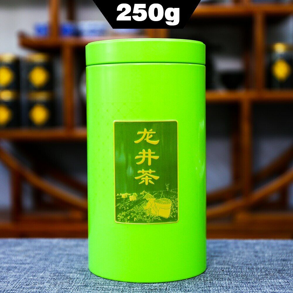 HelloYoung 2023 Dragon Well Chinese Green Tea Spring Fresh Dragon Well Gift Pack 250g