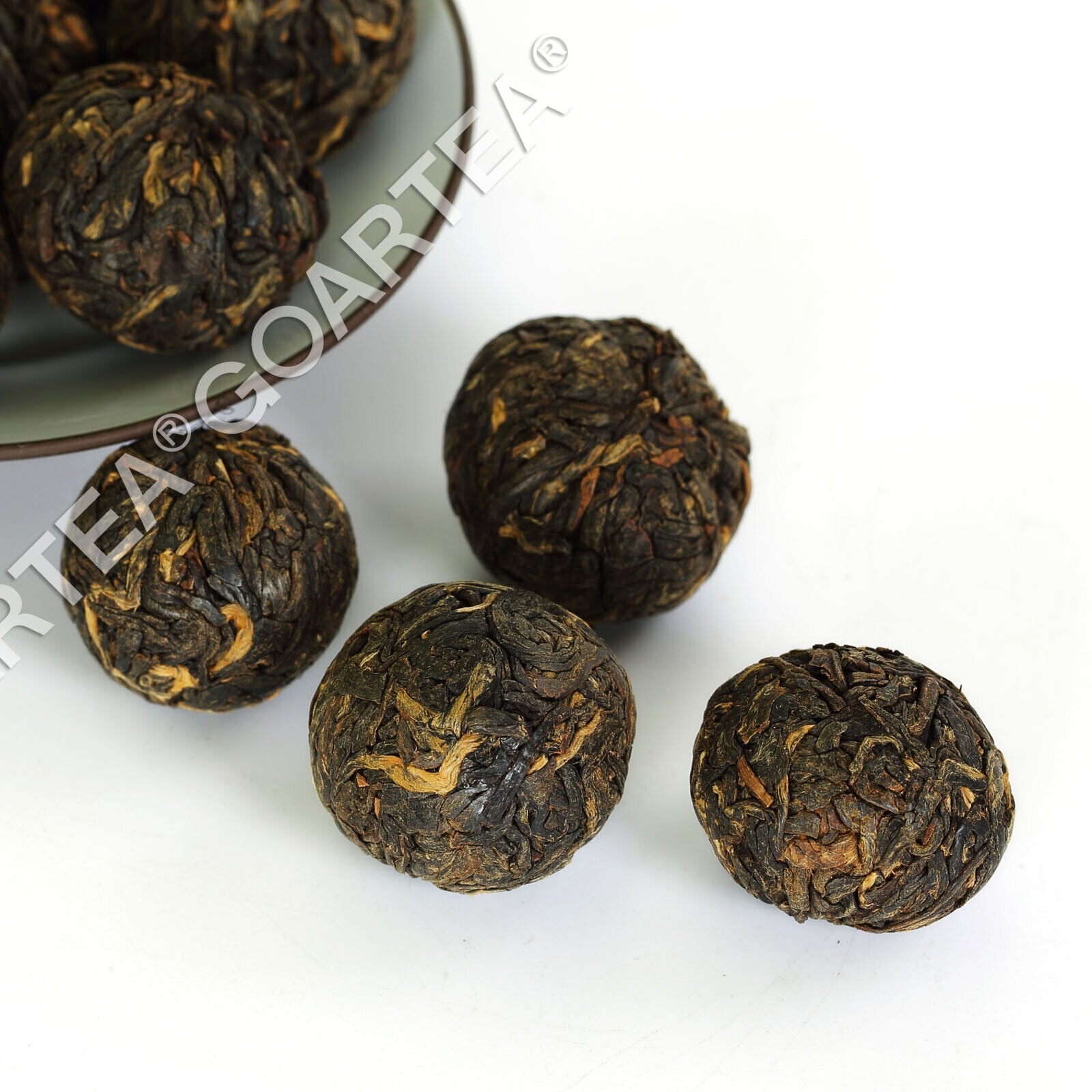 HelloYoung TeaHELLOYOUNG Supreme Yunnan Black Tea Dragon Pearl Fengqing Dian Hong Golden Buds Secondary image