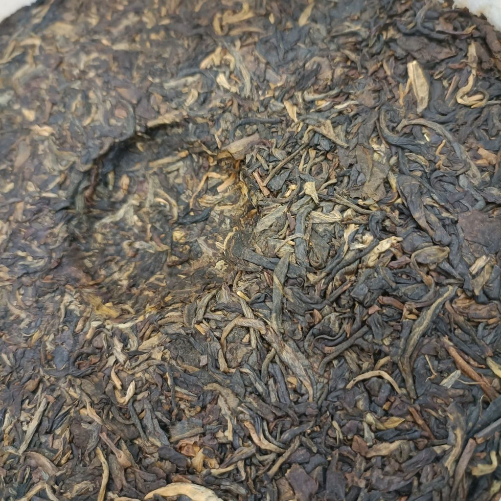 HelloYoung Laomane Arbor Tree Spring Buds Pu-erh Tea Cake 357g Raw Pu'er QiZi Banzhang